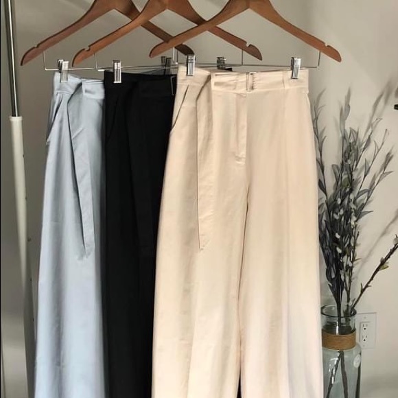 High Waist Trouser With Belt - Picture 10 of 10